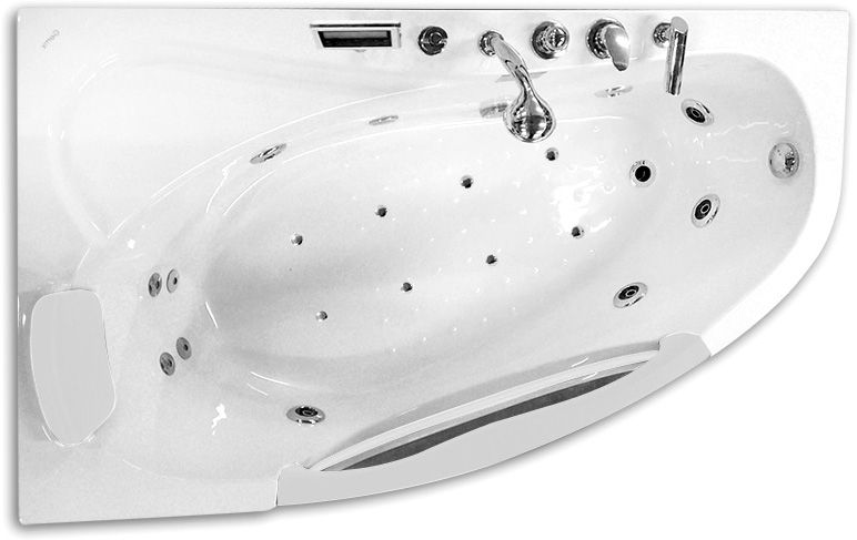 Акриловая ванна Gemy G9046 II K L 171x99 L с гидромассажем Акриловая ванна Gemy G9046 II K L 171x99 L с гидромассажем