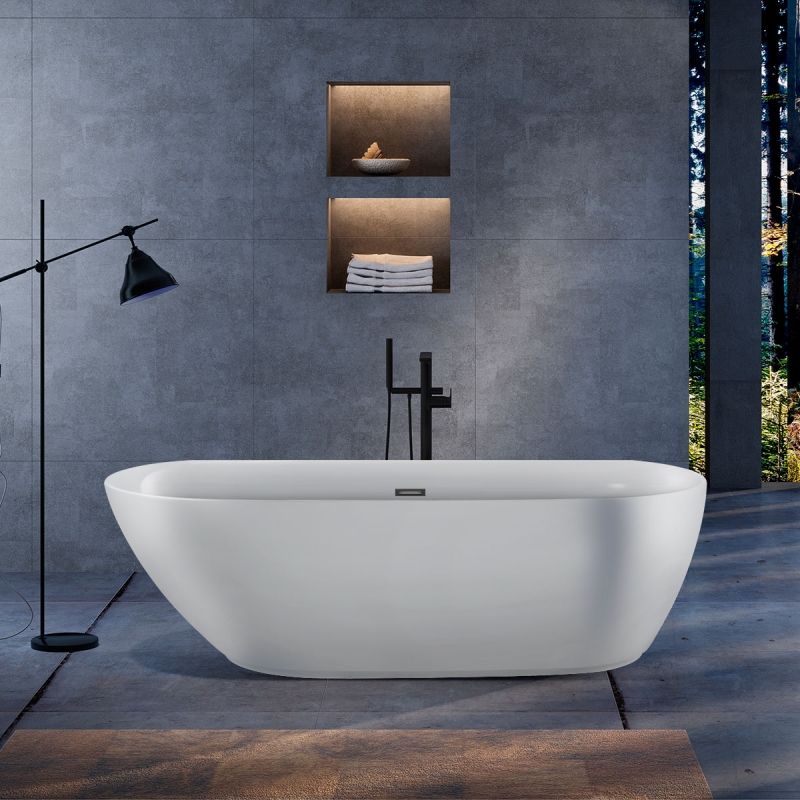 Акриловая ванна Vincea VBT-104 170x75 без гидромассажа