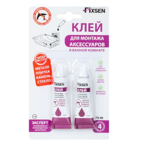 Клей FIXSEN FX-90, белый