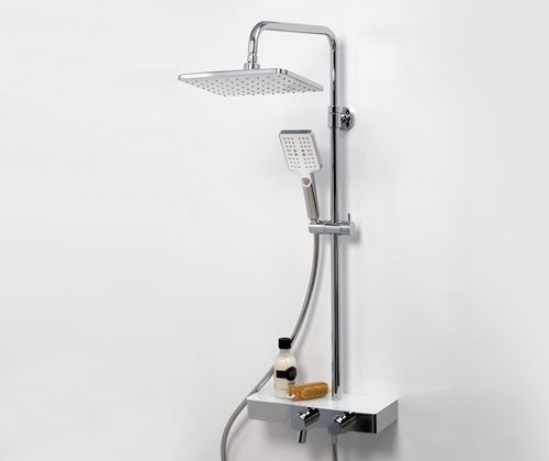 Душевая система WasserKRAFT Thermo A11301 с термостатом Хром