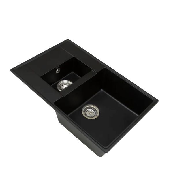 Кухонная мойка Grandex Aqua Topline 600114, черный