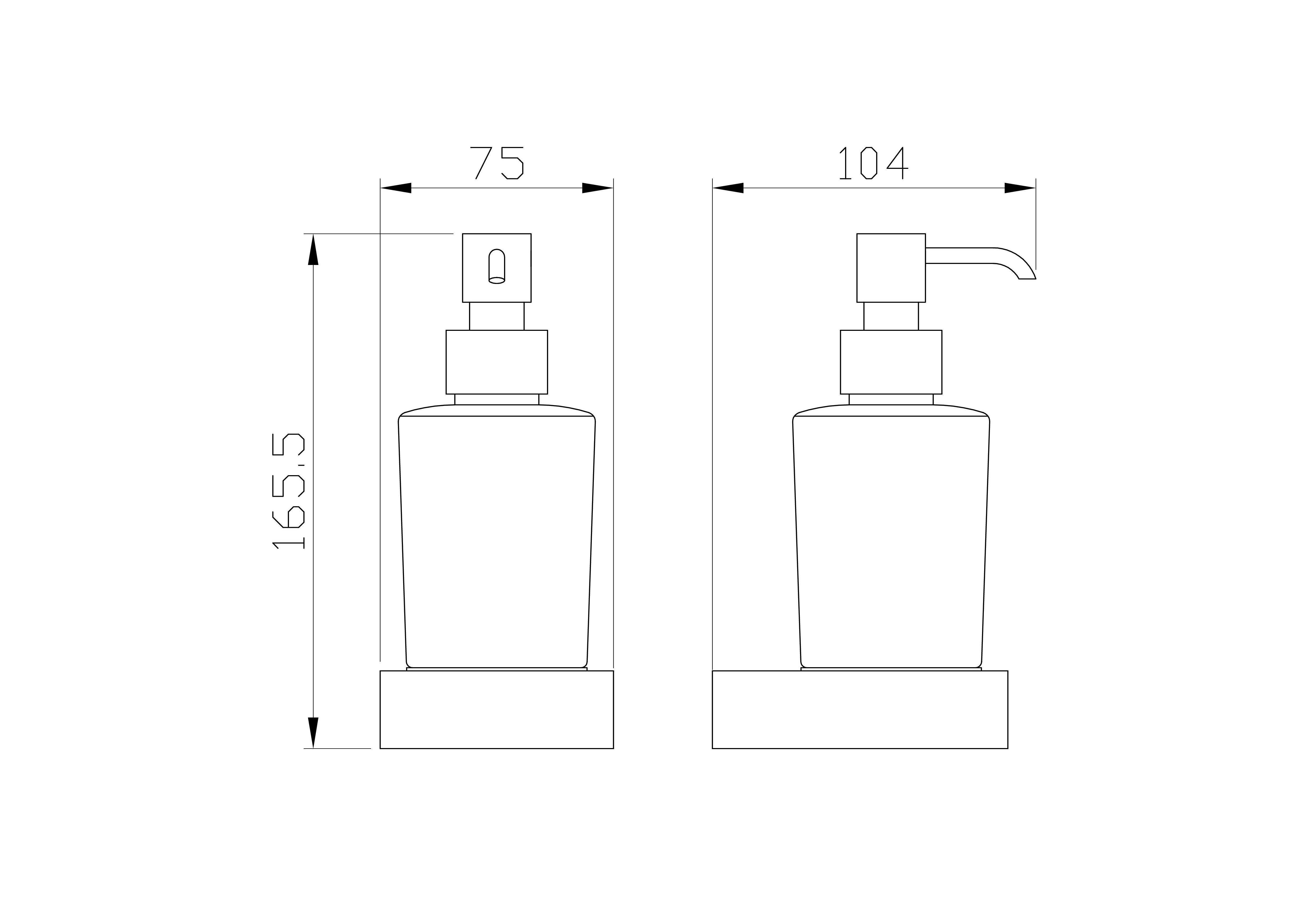 Дозатор мыла WONZON & WOGHAND, Брашированное золото (WW-8333-BG) Дозатор мыла WONZON & WOGHAND, Брашированное золото (WW-8333-BG)