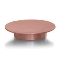 Bertocci Carrarino Мыльница настольная  D95H20мм, цвет розовое золото Bertocci Carrarino Мыльница настольная  D95H20мм, цвет розовое золото