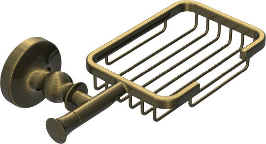 Мыльница Rush Crete CR35410 Бронза