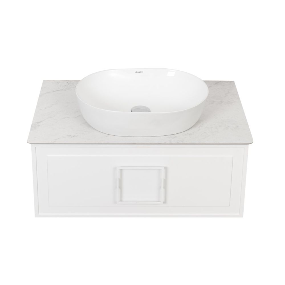 Столешница La Fenice Granite Gray Structural  100 см, белая