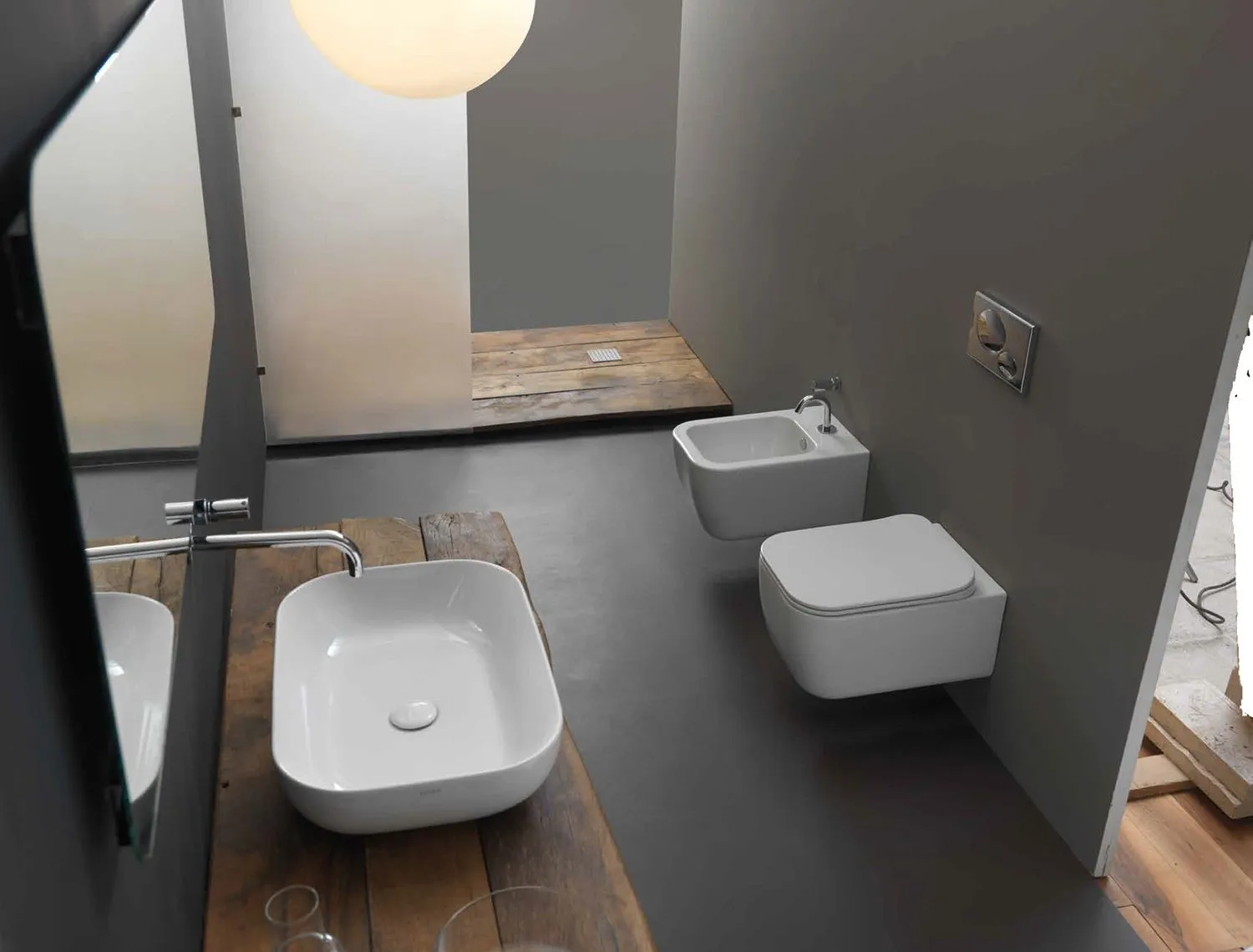 Унитаз подвесной GSG Brio белый матовый