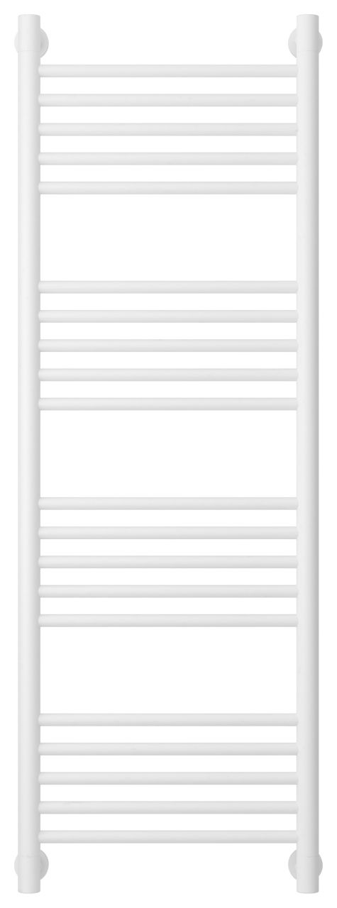 Полотенцесушитель водяной "Богема+" прямая 1200х400 (Матовый Белый)