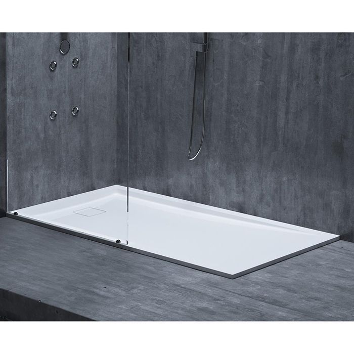 Salini CAPRI Поддон 1500х800х82мм, с сифоном, мат-л: S-Ston, матовый, белый. Salini CAPRI Поддон 1500х800х82мм, с сифоном, мат-л: S-Ston, матовый, белый.