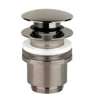 Gessi  Автоматический донный клапан “Stop&Go” для раковины c переливом, цвет: Finox Brushed Nickel Gessi  Автоматический донный клапан “Stop&Go” для раковины c переливом, цвет: Finox Brushed Nickel