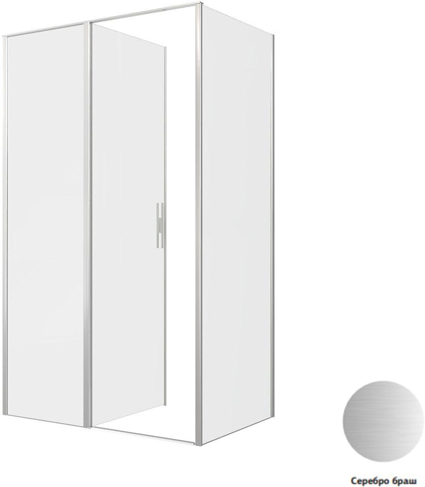 Душевой уголок Allen Brau Priority 120x80 3.31032.BA + 3.31041.BA серебро браш