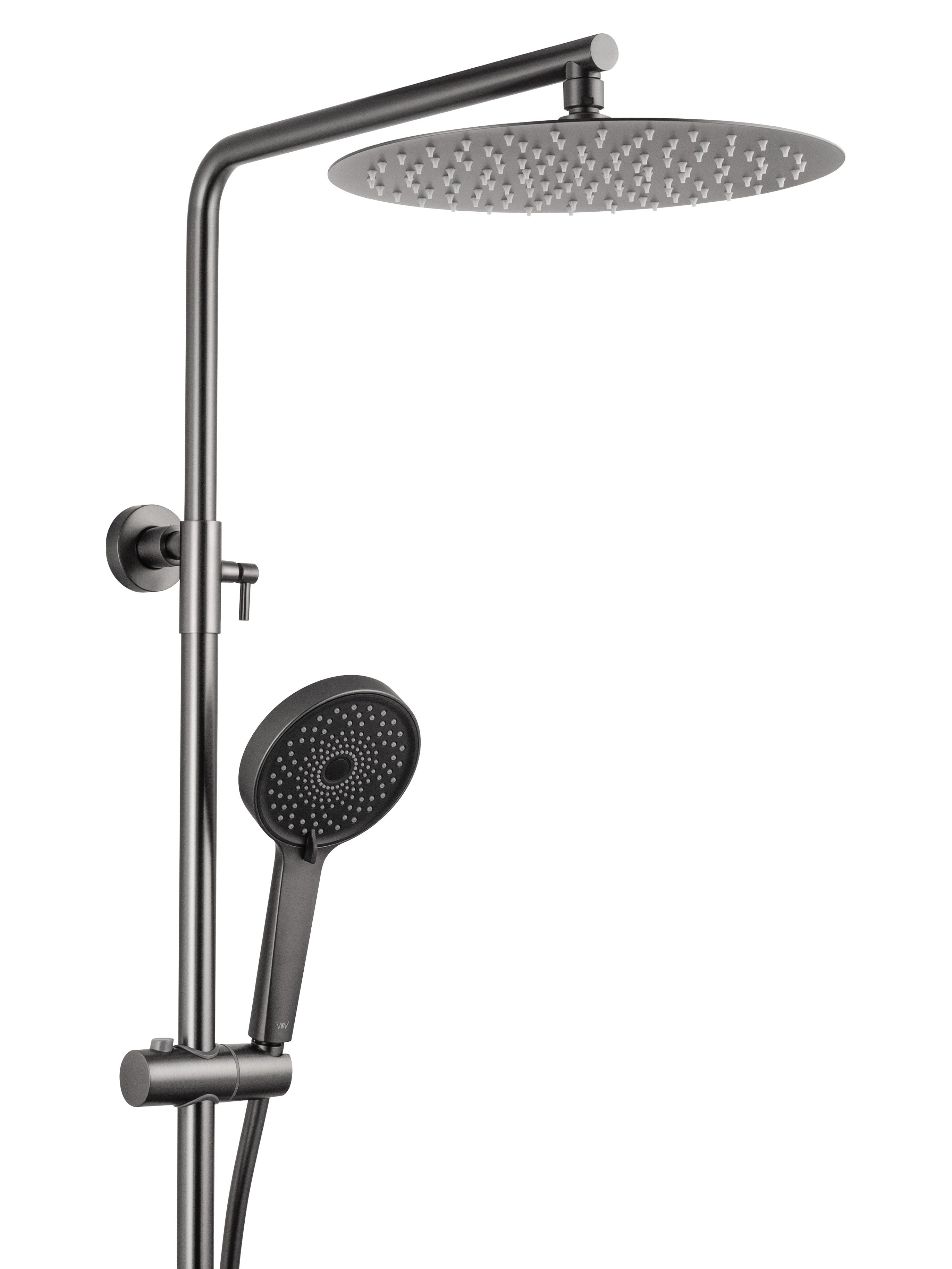Душевая система WONZON & WOGHAND FRAME, Темный графит (WW-88739010-BGM)