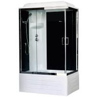 Душевая кабина Royal Bath BP 120х80 RB8120BP6-BT-CH-L стекло прозрачное задняя стенка Черная Душевая кабина Royal Bath BP 120х80 RB8120BP6-BT-CH-L стекло прозрачное задняя стенка Черная