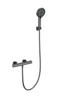 Смеситель для душа с термостатом WONZON & WOGHAND INN1, Темный графит (WW-B3013-A-BGG)