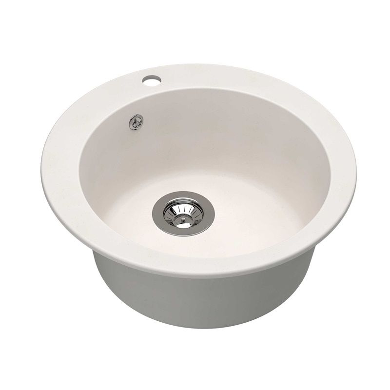 Кухонная мойка Dr. Gans ГАЛА 25.010.B0510.401, белый, артикул 25.010.B0510.401