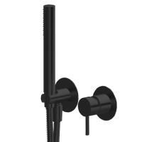 Newform X-STEEL 316 Наружная часть встр. душ. смесителя, ручной душ, кронштейн, шланг 150 см, (для 27852) цвет: PVD Brushed gun metal Newform X-STEEL 316 Наружная часть встр. душ. смесителя, ручной душ, кронштейн, шланг 150 см, (для 27852) цвет: PVD Brushed gun metal
