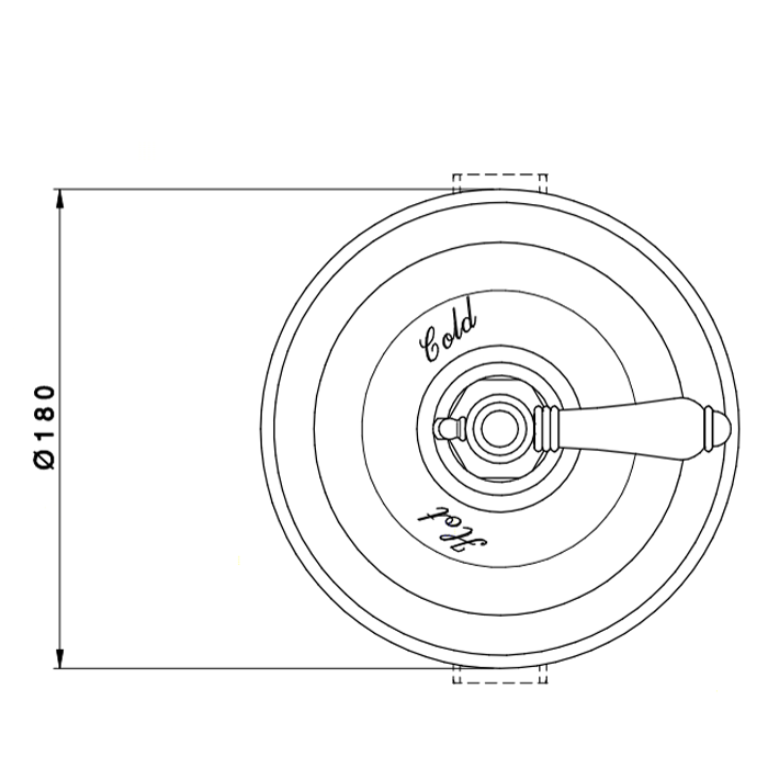 Nicolazzi Внутреняя часть для термостатического смесителя 3/4", без запорного вентиля