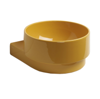 SIMAS PO-MO Раковина подвесная 37x47x19H см., , без отв. для смесителя, без перелива, цвет NARCISO