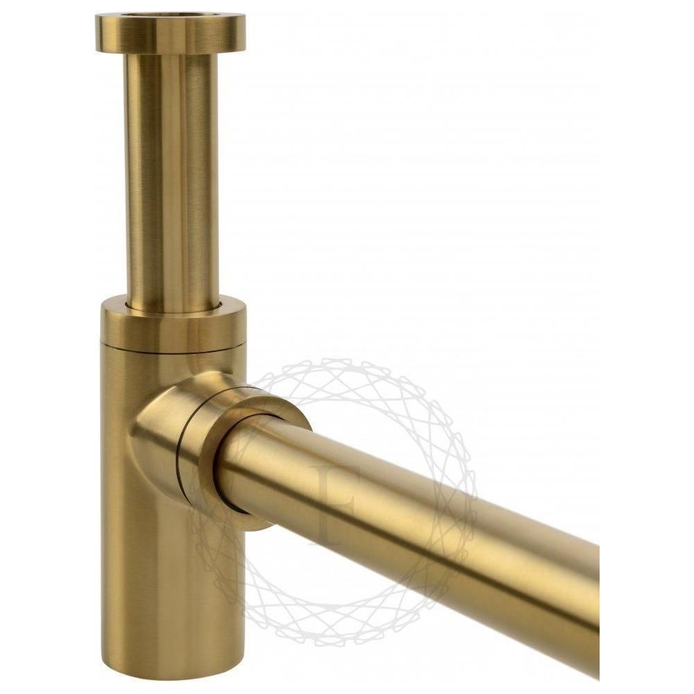 Сифон для раковины FILARETE FL70GL, золотой сатин