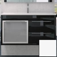 Тумба с раковиной SanVit Новелла Lux New 90 knovelp090 в цвете Ral подвесная Белый глянец Тумба с раковиной SanVit Новелла Lux New 90 knovelp090 в цвете Ral подвесная Белый глянец