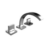 Bongio Domino Смеситель для биде на 3 отв, цвет хром