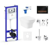 Комплект 10 в 1 Lavinia Boho Bristol Rimless 75110692, премиум с пластиковой клавишей