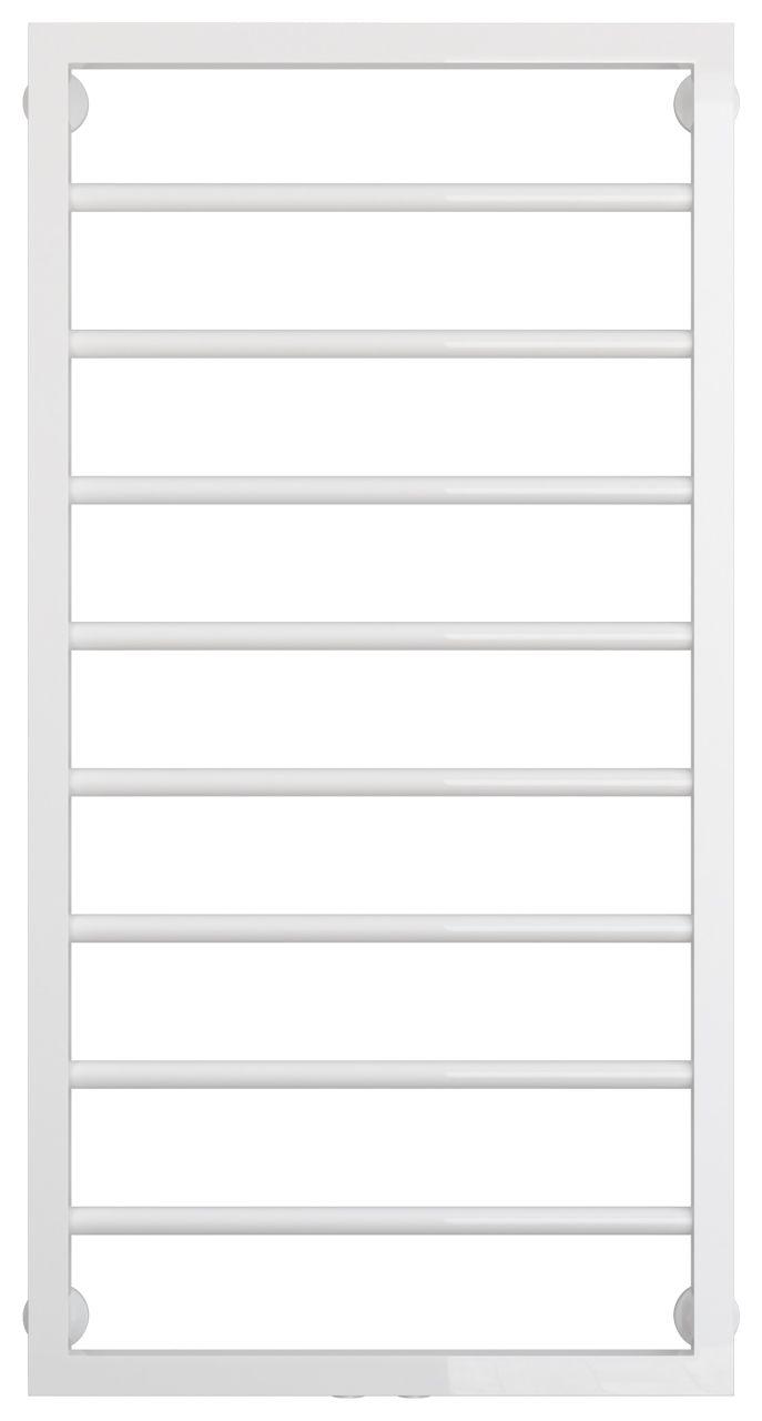 Полотенцесушитель водяной КАНЦЛЕР 1000х500 (БЕЛЫЙ)