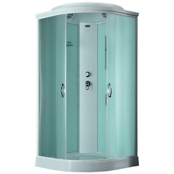 Душевая кабина Timo Eco TE-0709 P 90x90 профиль Белый стекло матовое