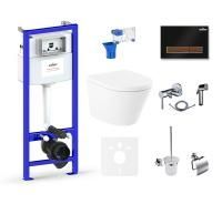 Комплект 10 в 1 Lavinia Boho Biore Compacto Rimless 75110607, премиум, пластиковая клавиша