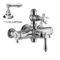 Nicolazzi Termostatico Термостатический сместиль для душа, цвет: хром