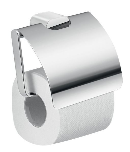 Gedy Azzorre, бумагодержатель с крышкой, цвет хром