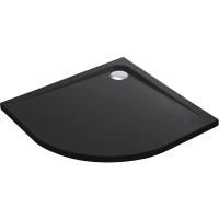 Душевой поддон из искусственного камня Vincea VST-2SQ9090MB 90х90 Черный матовый без сифона