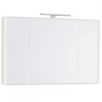 Зеркальный шкаф Roca Etna 100 857305806 с подсветкой Белый глянец