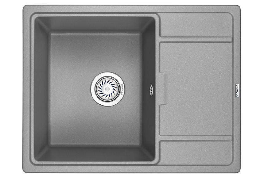 Кухонная мойка Granula 6503, АЛЮМИНИУМ, артикул 6503, АЛЮМИНИУМ
