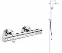 Душевая система GROHE New Tempesta 200 с термостатом (NB0035)