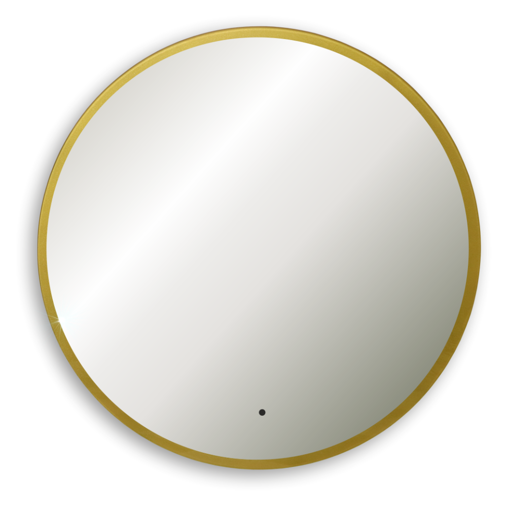 Зеркало c подсветкой ART&MAX Sanremo AM-San-1000-DS-F-Gold, артикул AM-San-1000-DS-F-Gold