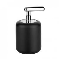 Gessi Goccia Дозатор для жидкого мыла настольный, цвет: хром/черный Gessi Goccia Дозатор для жидкого мыла настольный, цвет: хром/черный