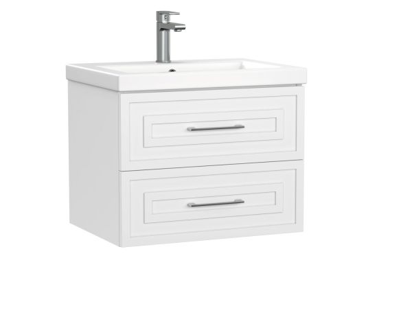 Тумба подвесная Cersanit CLASSIC 60 белый матовый под раковину S-UM-COM60/1-w (COMO 60) (69087)