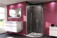 Душевой уголок Huppe X1 140604.069.321 (10604.069.321) Серебряный профиль, прозрачное закаленное стекло