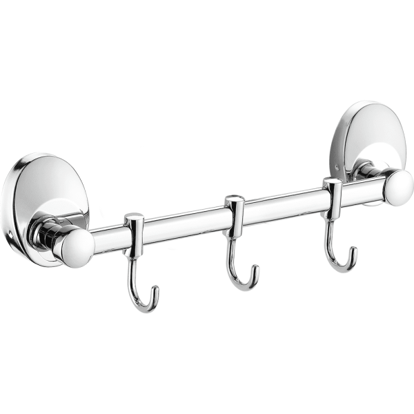 Планка с крючками для полотенец FASHUN A1615-3, хром