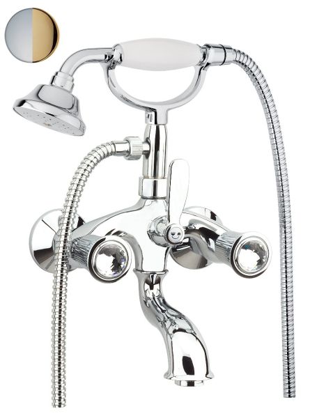 Смеситель для ванны Fiore VENERE SKY (SWAROVSKI®) 13CO0600, золото