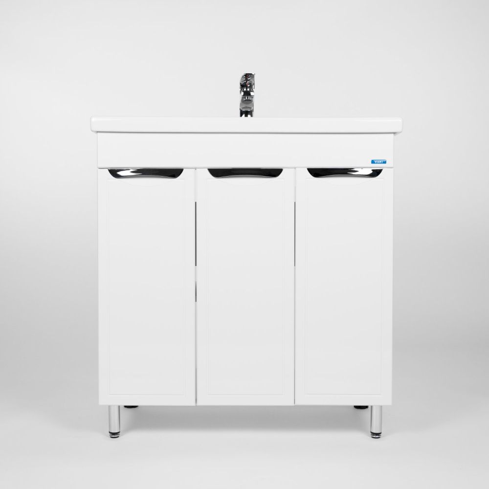 Тумба VIANT "Лима" 3 ств 425х760х820 под раковину .S-UM-COM80/1-w (COMO 80) (VLIM80CO-T3ST), артикул VLIM80CO-T3ST