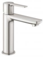 Смеситель для раковины GROHE Lineare New с донным клапаном, суперсталь (23106DC1) Смеситель для раковины GROHE Lineare New с донным клапаном, суперсталь (23106DC1)