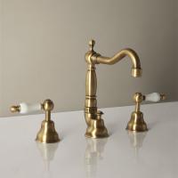 CISAL Arcana Toscana Смеситель для раковины на 3 отверстия с донным клапаном, цвет бронза