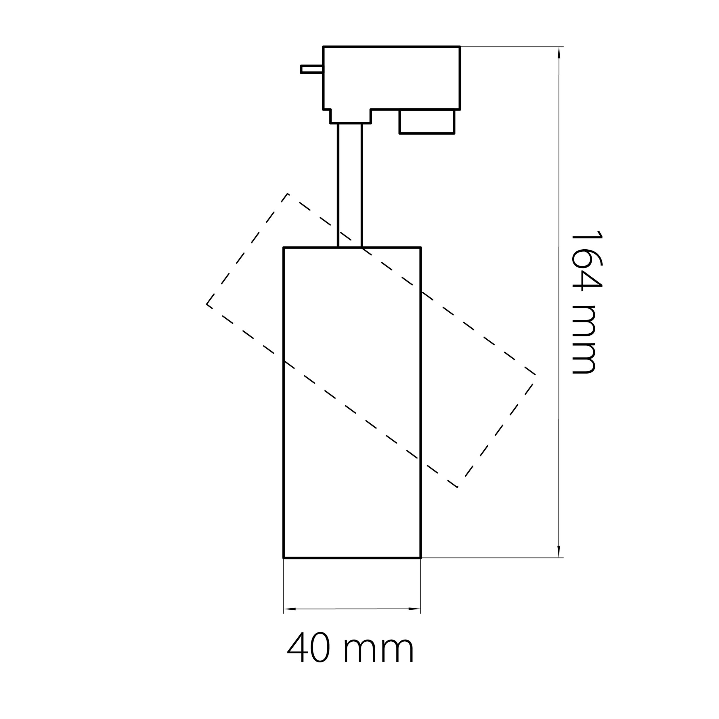 Светильник светодиодный для 1-фазного трека Fuoco Lightstar 218237