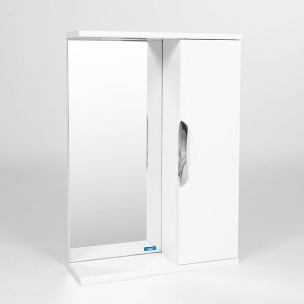 Зеркальный Шкаф VIANT  "Барселона" 50 без света 160х500х700 (VBAR50-ZSH)