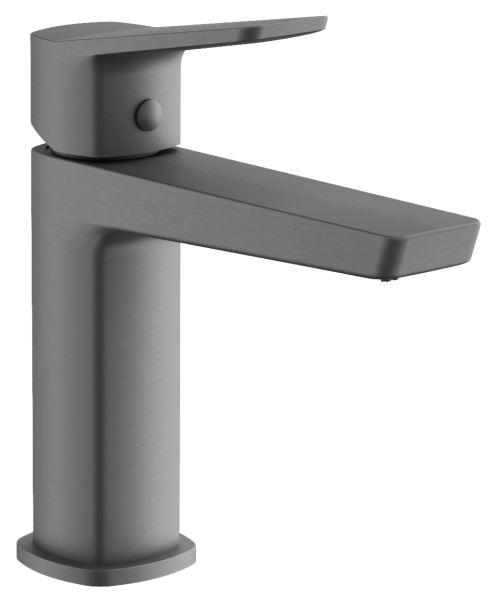 Смеситель для раковины BELZ B10715-3, оружейная сталь