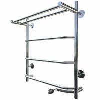 Электрический полотенцесушитель Тругор ПЭК 6 П 60x40 с полкой Хром