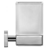Duravit Karee Подвесной стакан, мат.колба, цвет держателя: хром