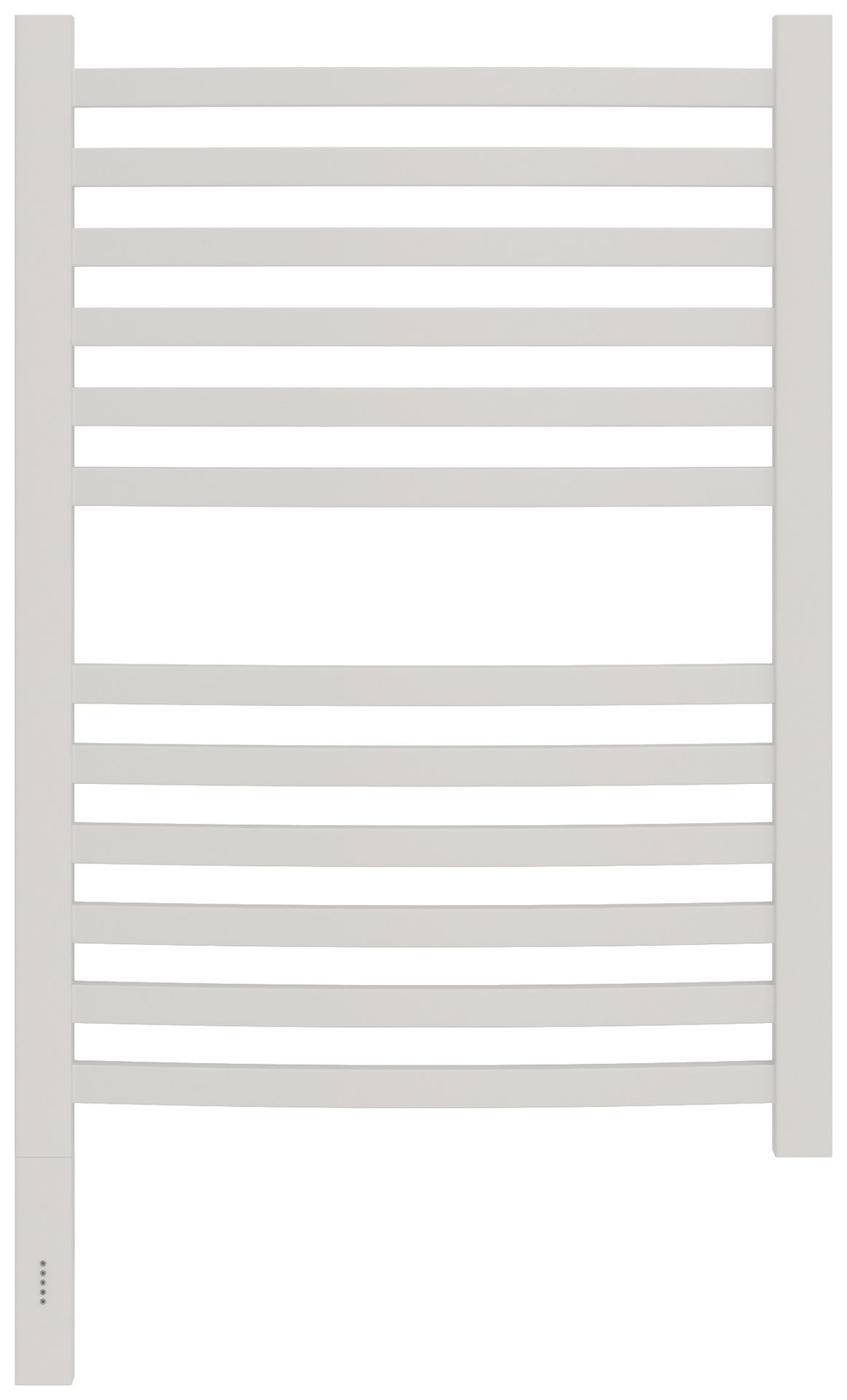 Полотенцесушитель электрический АРКУС 3.0 600х400 МЭМ левый (Матовый белый)