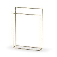 Decor Walther Mikado Полотенцедержатель 86см., напольный, двойной, цвет: золото